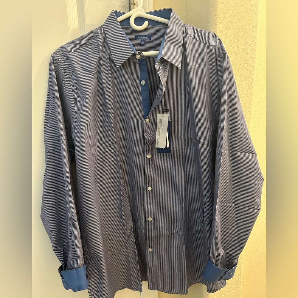 Gionni dress shirt size -xl Net..